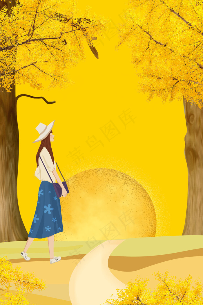九月你好秋天海报