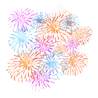 新年春节烟花爆竹