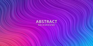 波浪抽象背景。条纹图案壁纸。横幅banner封面