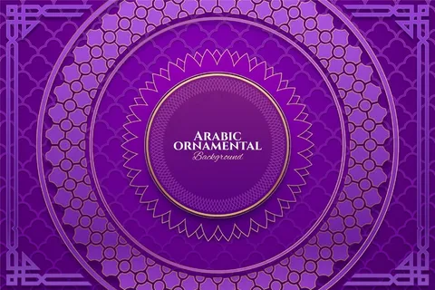 纸制阿拉伯装饰背景