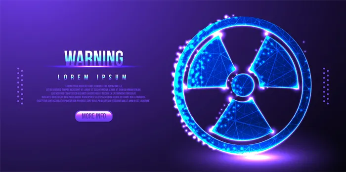 警告化学低聚线框eps,ai矢量模版下载