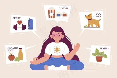 关于我与爱好和兴趣的概念