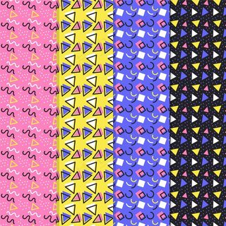 孟菲斯图案系列