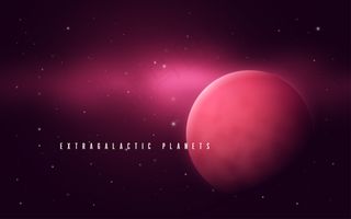 深空科幻抽象气态巨星云矢量图。