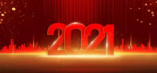 新年2021红色