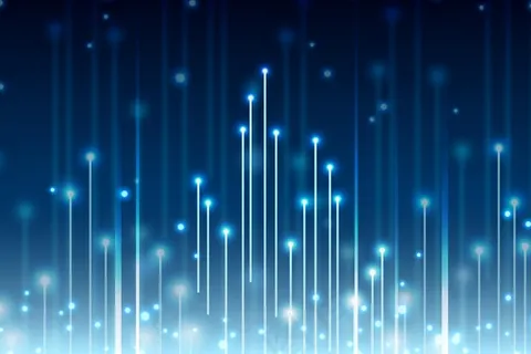 光速复制空间数字背景