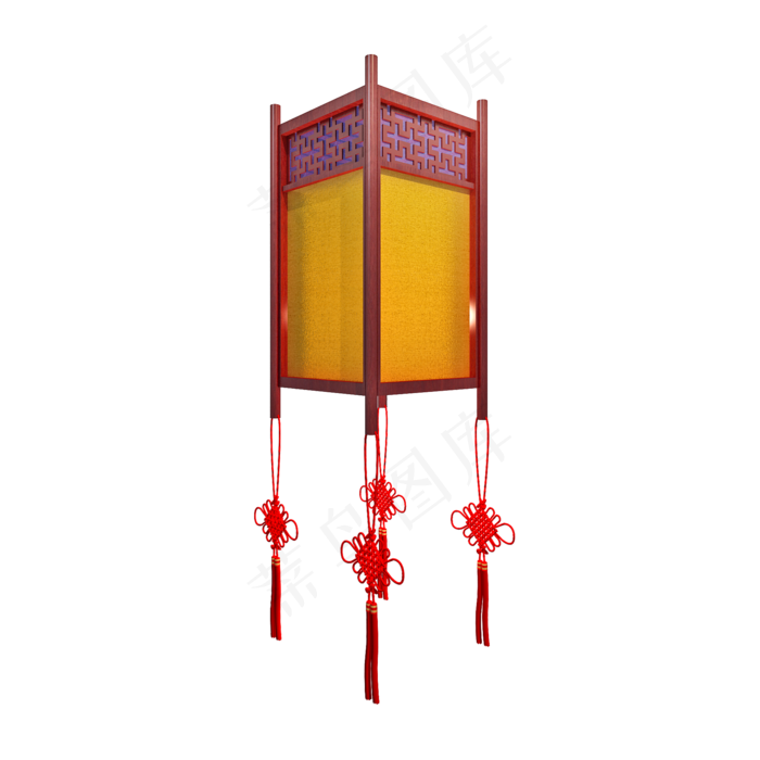 仿真灯笼png图(2000X2000(DPI:300))psd模版下载