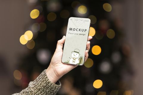 近距离手持电话模型样机