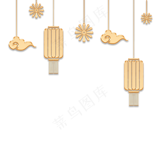 新年牛年春节吊饰