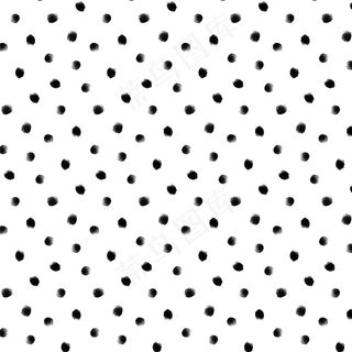 水彩画圆点图案