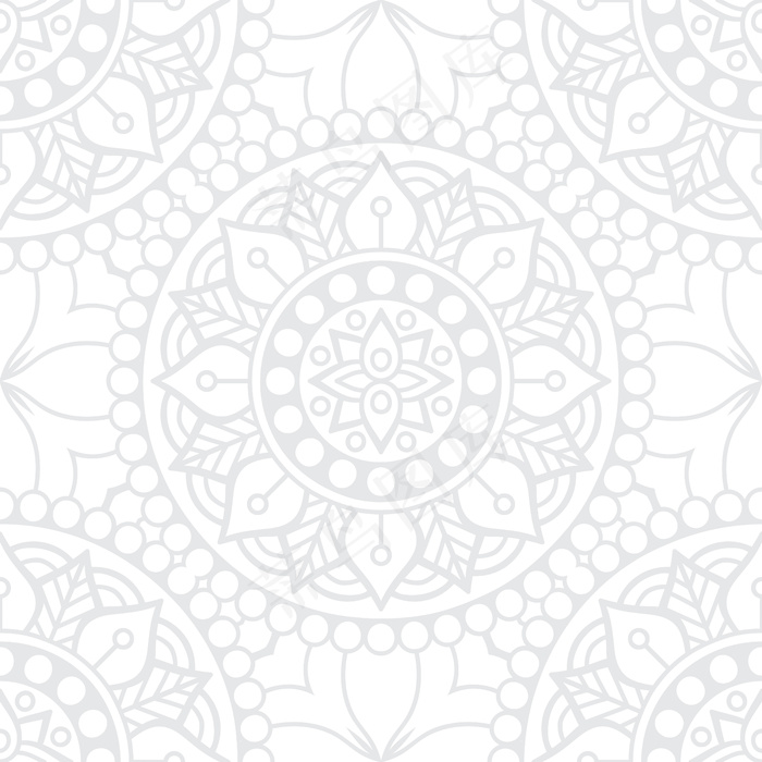 圆框简单模板背景