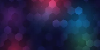 具有几何六边形图案设计的背景模板