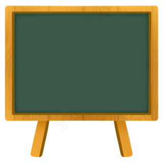 教育培训卡通黑板边框