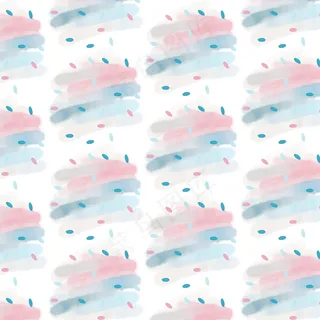 雨天抽象水彩无缝图案