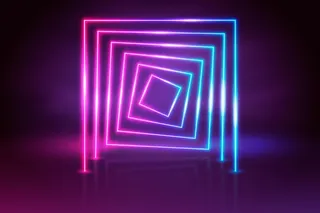 抽象霓虹灯背景