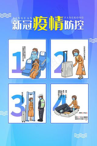 新冠疫情防控宣传海报设计4