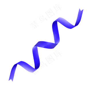 七夕情人节爱情彩带装饰免抠png