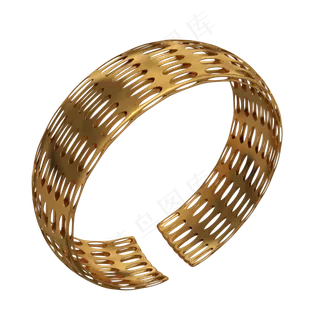 母亲节礼物一个金手镯