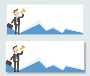 春季招聘卡通banner