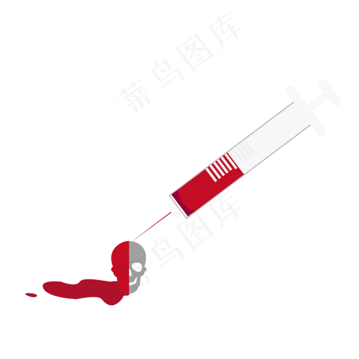 注射有毒液体,免抠元素(3000*3000px 300 dpi )ai矢量模版下载