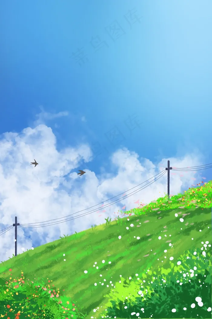 春天春分春暖花开(3545*5315px 300 dpi )psd模版下载