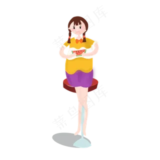 唯美立夏节气装饰素材