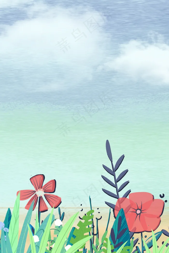 惊蛰春天psd分层banner(3545*5315px 	      )psd模版下载
