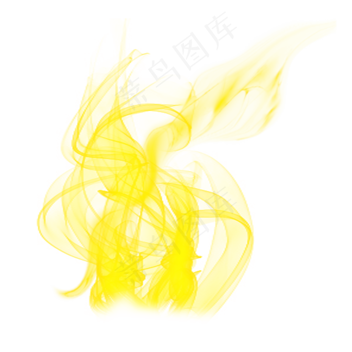 黄色火苗火焰元素,免抠元素(2000*2000px 300 dpi )psd模版下载