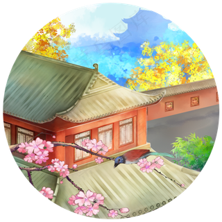 宫墙宫苑重楼,免抠元素