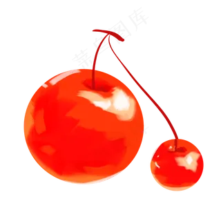 红色水果樱桃 红色水果樱桃