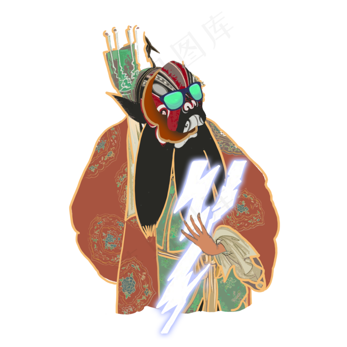 中国风国潮段子搞笑幽默戏曲中国