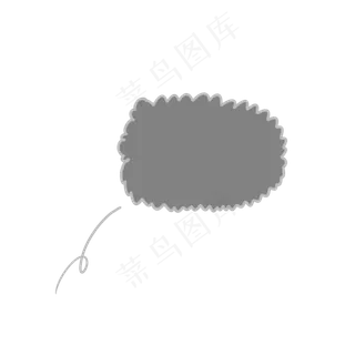 儿童节灰色对话框