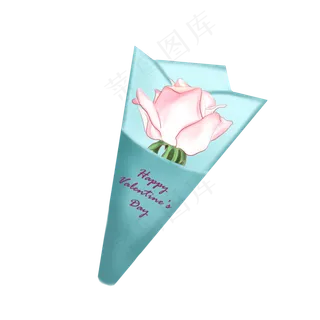 手绘情人节玫瑰花