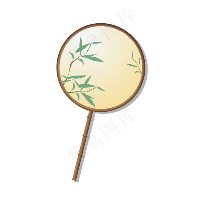 古风扇子(4167*4167px 300 dpi )ai矢量模版下载