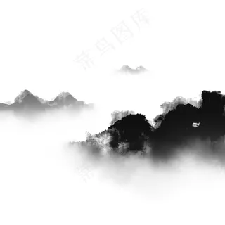 水墨山脉 水墨山脉