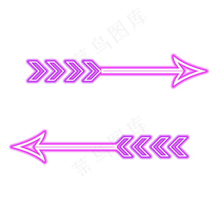 边框电商霓虹灯彩色光效元素设计,免抠元素