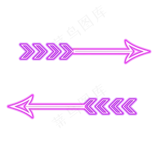 边框电商霓虹灯彩色光效元素设计,免抠元素