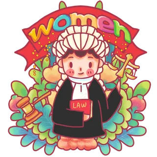 职业女性女律师女神,免抠元素