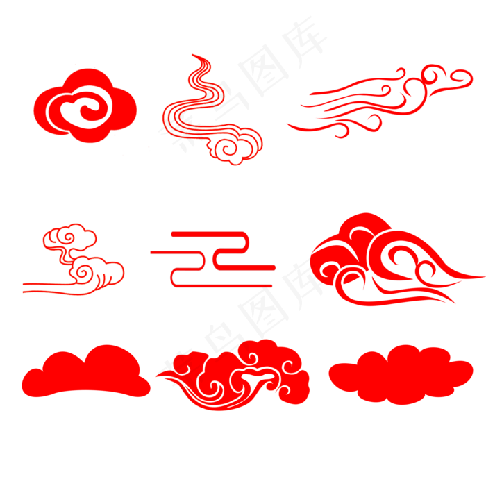 年货节素材新年春节过年不打烊,免抠元素(2000*2000px 300 dpi )psd模版下载