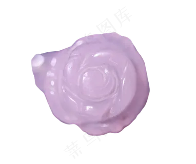 玛瑙雕刻粉玫瑰