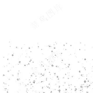 冬天雪花装饰素材,免抠元素