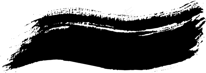 波浪笔刷黑色矢量图ai矢量模版下载