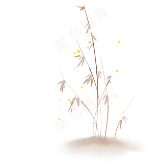 中国风古风竹子,免抠元素