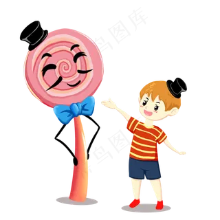 游乐园玩耍小孩