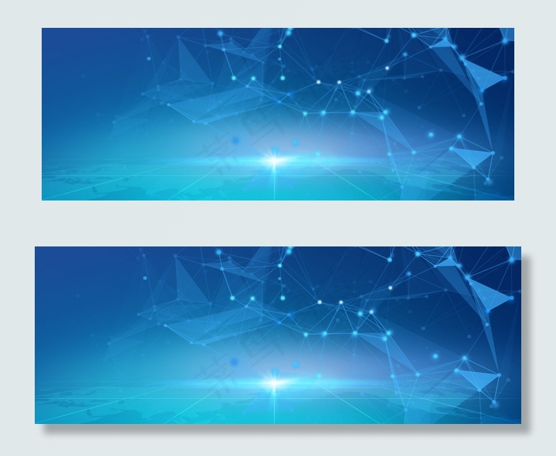 商务科技线条背景