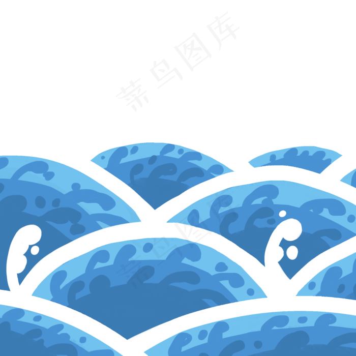 浪花海浪(2000X2000(DPI:300))psd模版下载