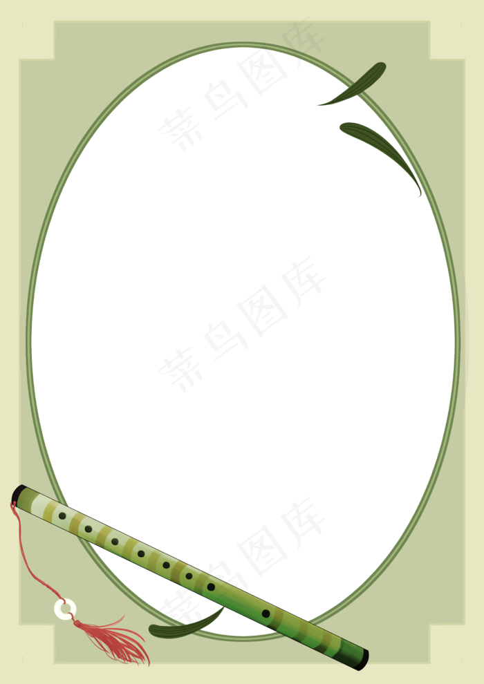 古风边框(2480X3508(DPI:300))psd模版下载