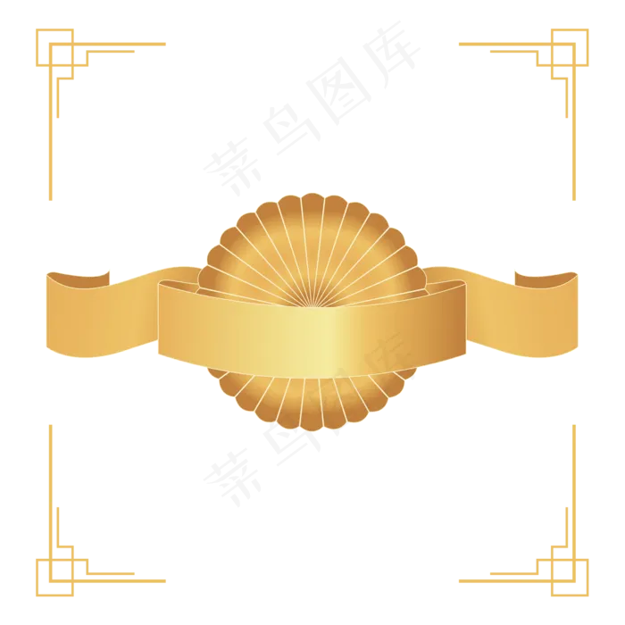 汉风花卉边框(2000X2000(DPI:72))psd模版下载