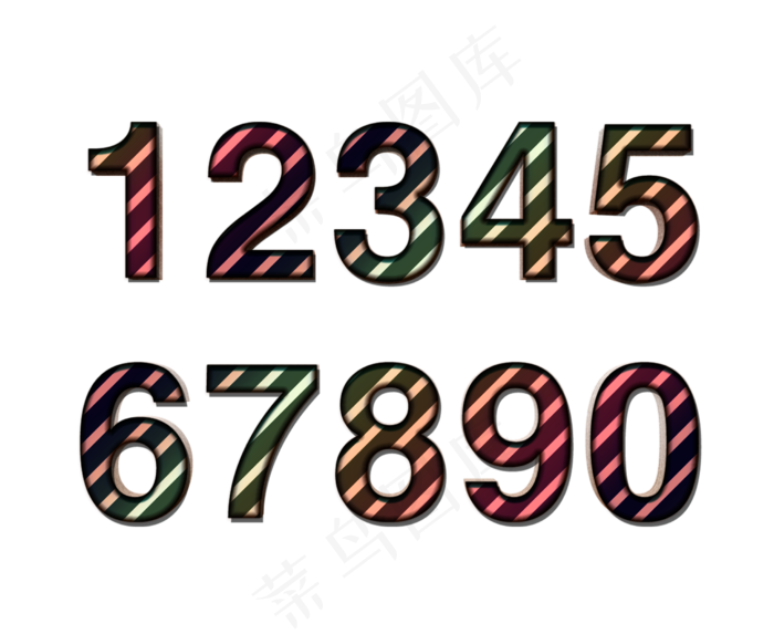 原创数字字体设计