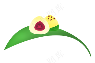 红枣红豆粽子插图